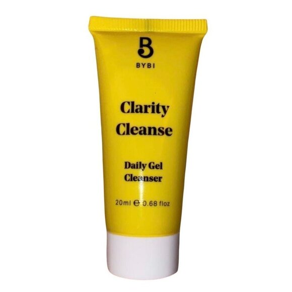 Bybi Clarity Cleanse Daily Gel Cleanser with Glycolic Acid Travel 0.68oz 20mL - Picture 1 of 2